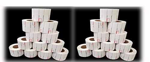 CAS #8010 Printing Scale Label 24 Rolls 700 Labels Per Roll **Made in USA** (801024R)