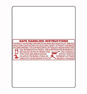 Aquos Bizerba Print Scale Labels Made in USA