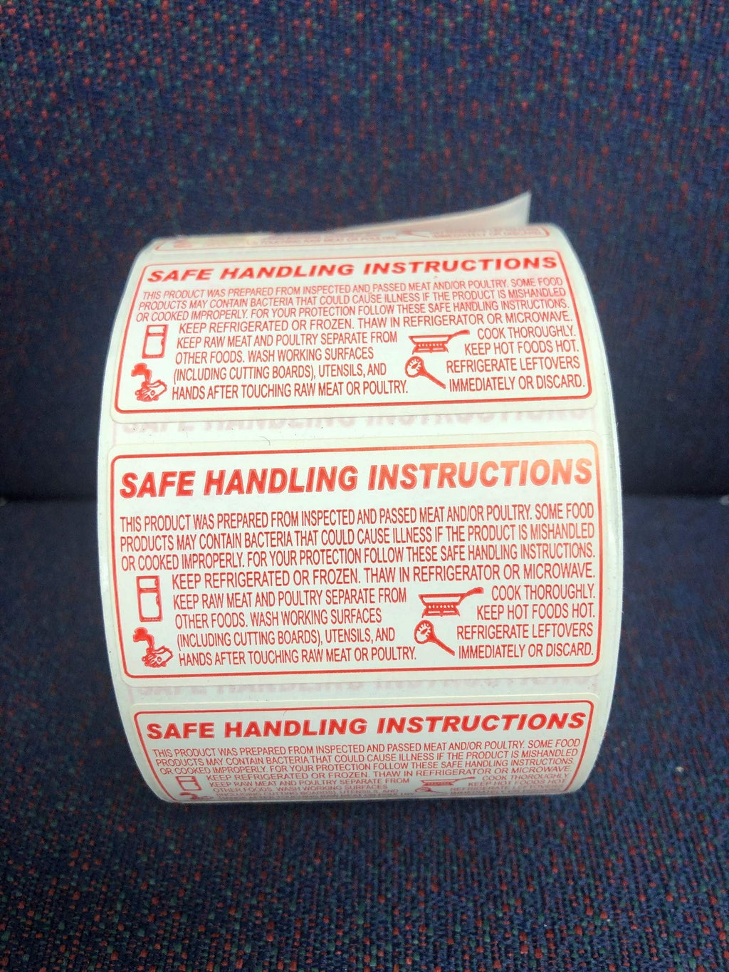 SAFE HANDLING LABELS
