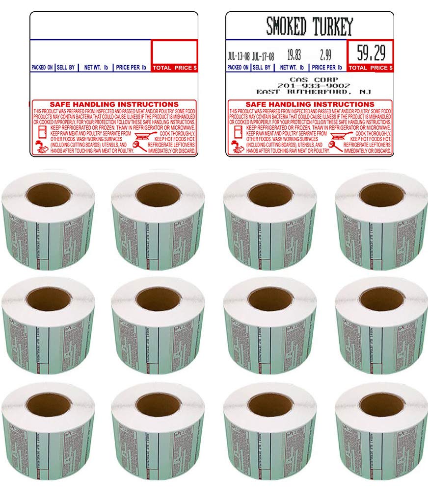 CAS LST-8xxx Printing Scale Label Series