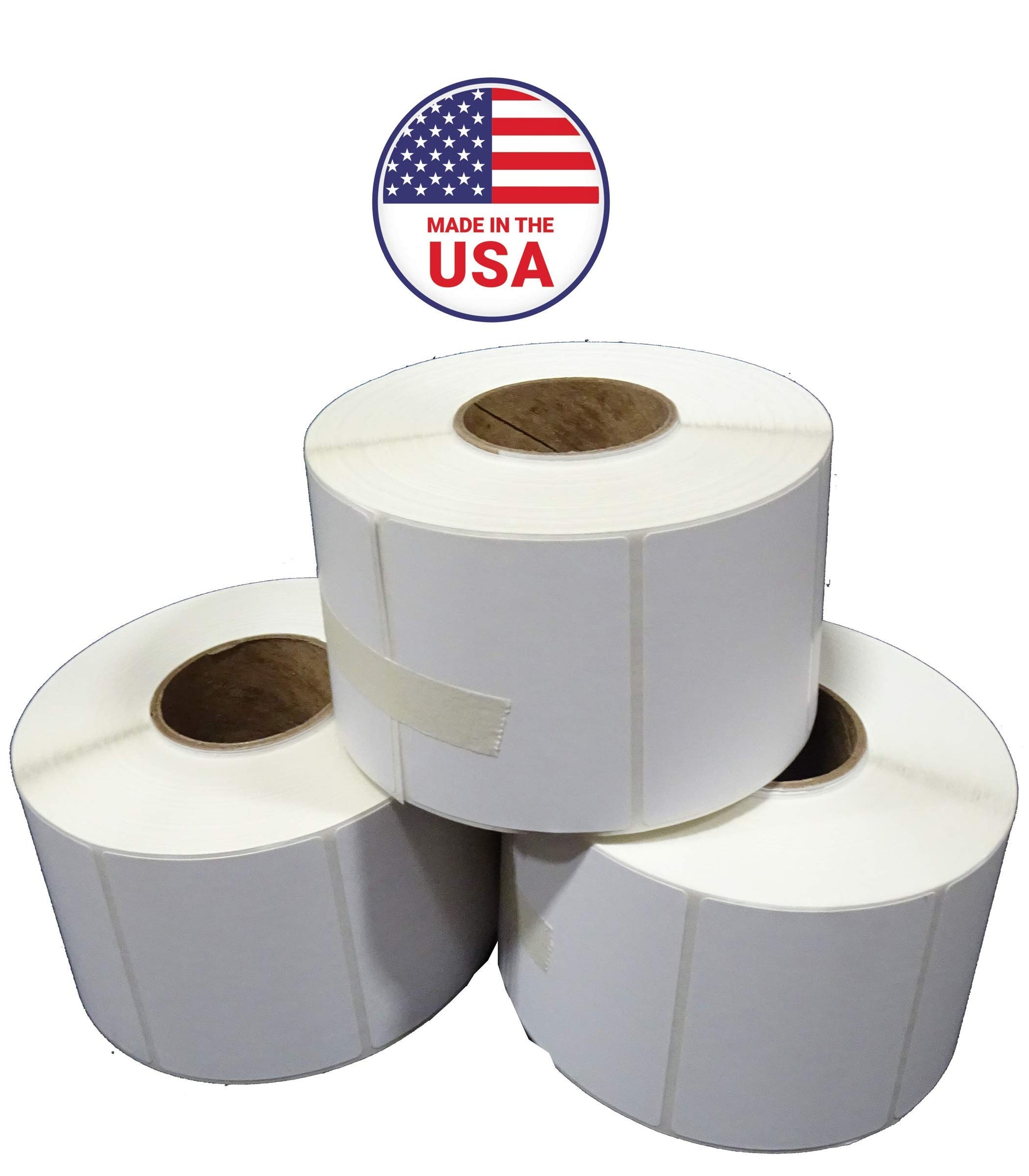 Bizerba, BL-6900B, Blank, UPC 58 x 43mm, 12 Rolls/Case, 1000 Labels/Roll