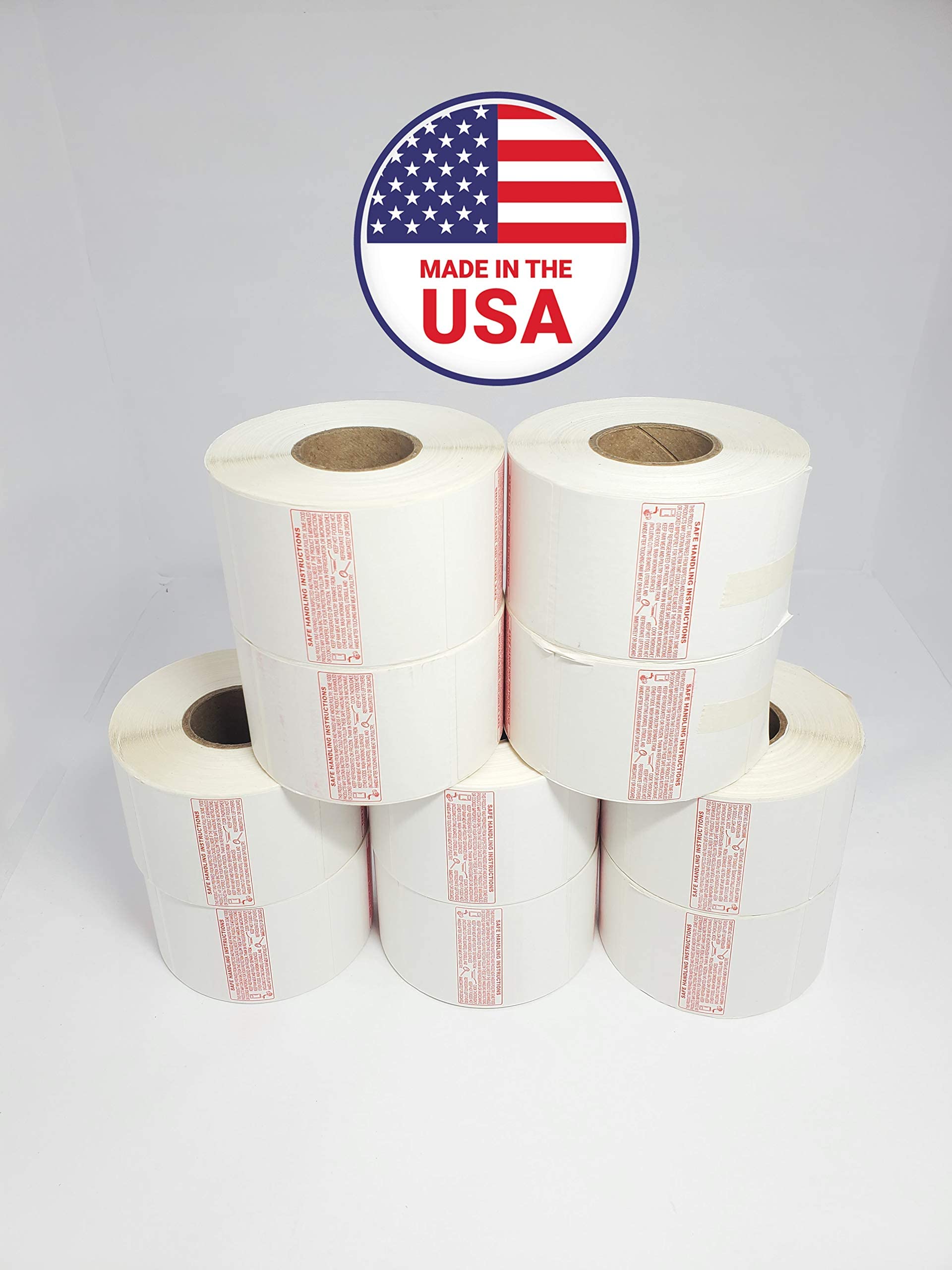 Aquos Bizerba Print Scale Labels Made in USA