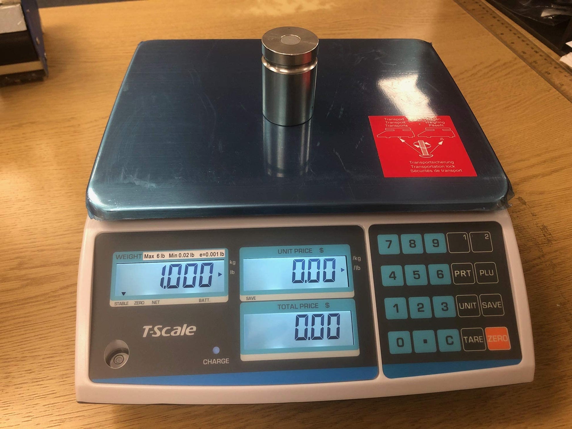 Price Computing Scale T-Scale ZTP Weighing from 0.002lbs up to 30lbs NTEP Legal for Trade Base Model