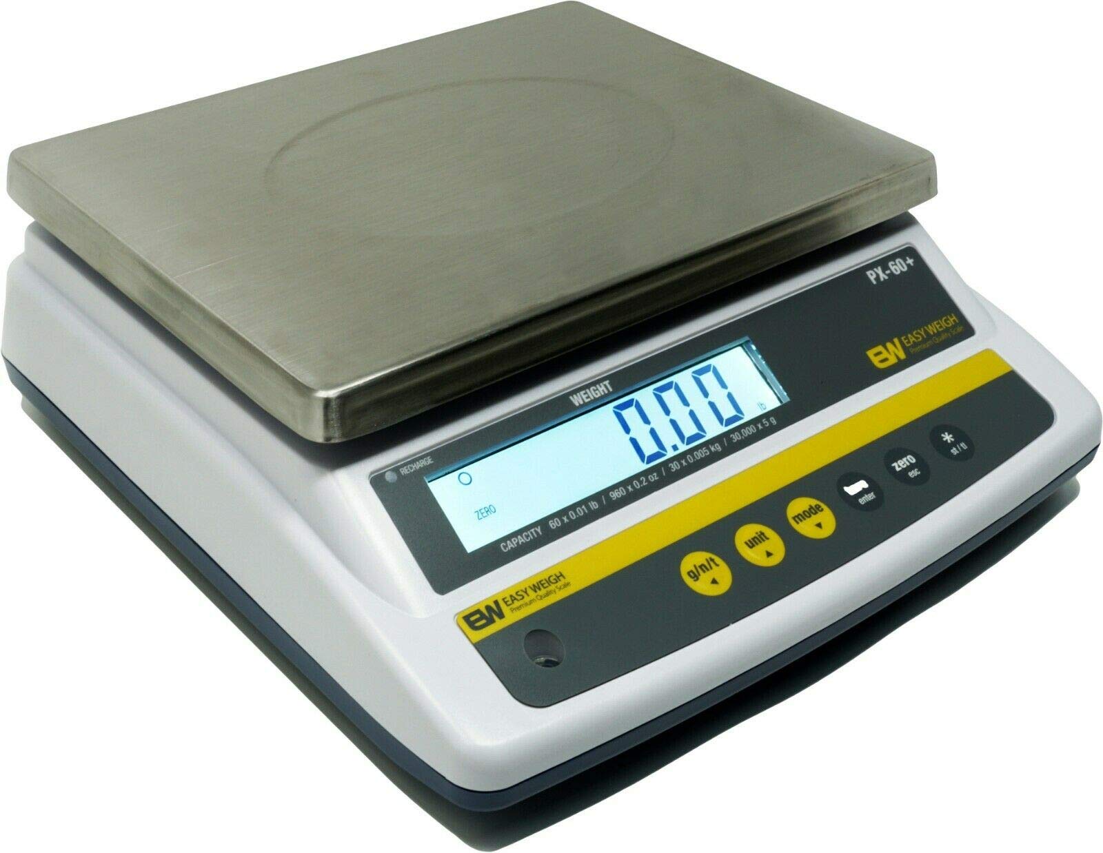 PX Series Portion Control Scale by Easy Weigh USA. Lb/Oz/Kg/g Switchable. NTEP Legal for Trade CC # 06-036