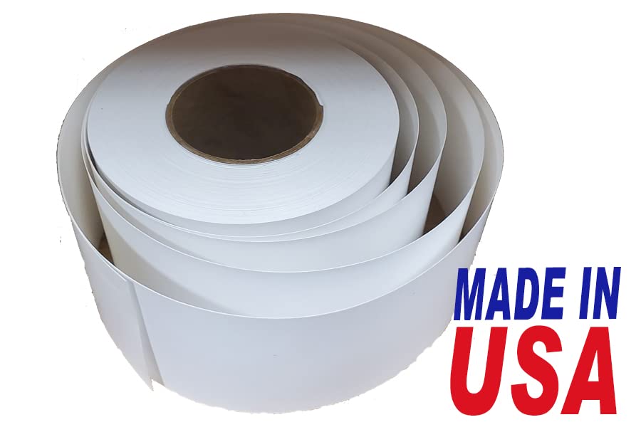 CAS #8051 Printing Scale Label, 58 mm x 100' Continuous Strip(Blank) 100' Per Roll, Made in USA