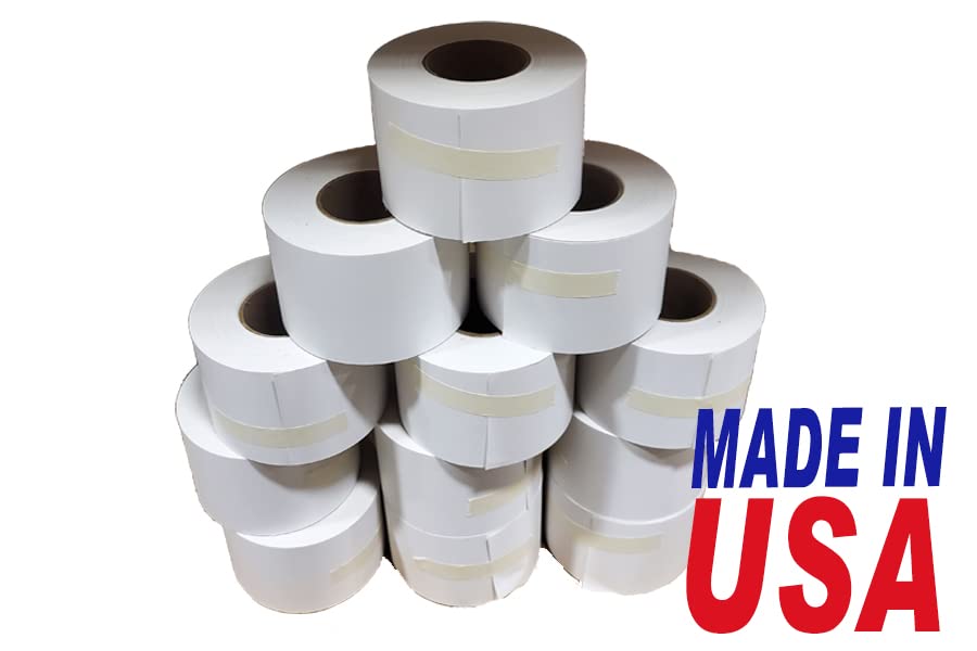 CAS #8051 Printing Scale Label, 58 mm x 100' Continuous Strip(Blank) 100' Per Roll, Made in USA