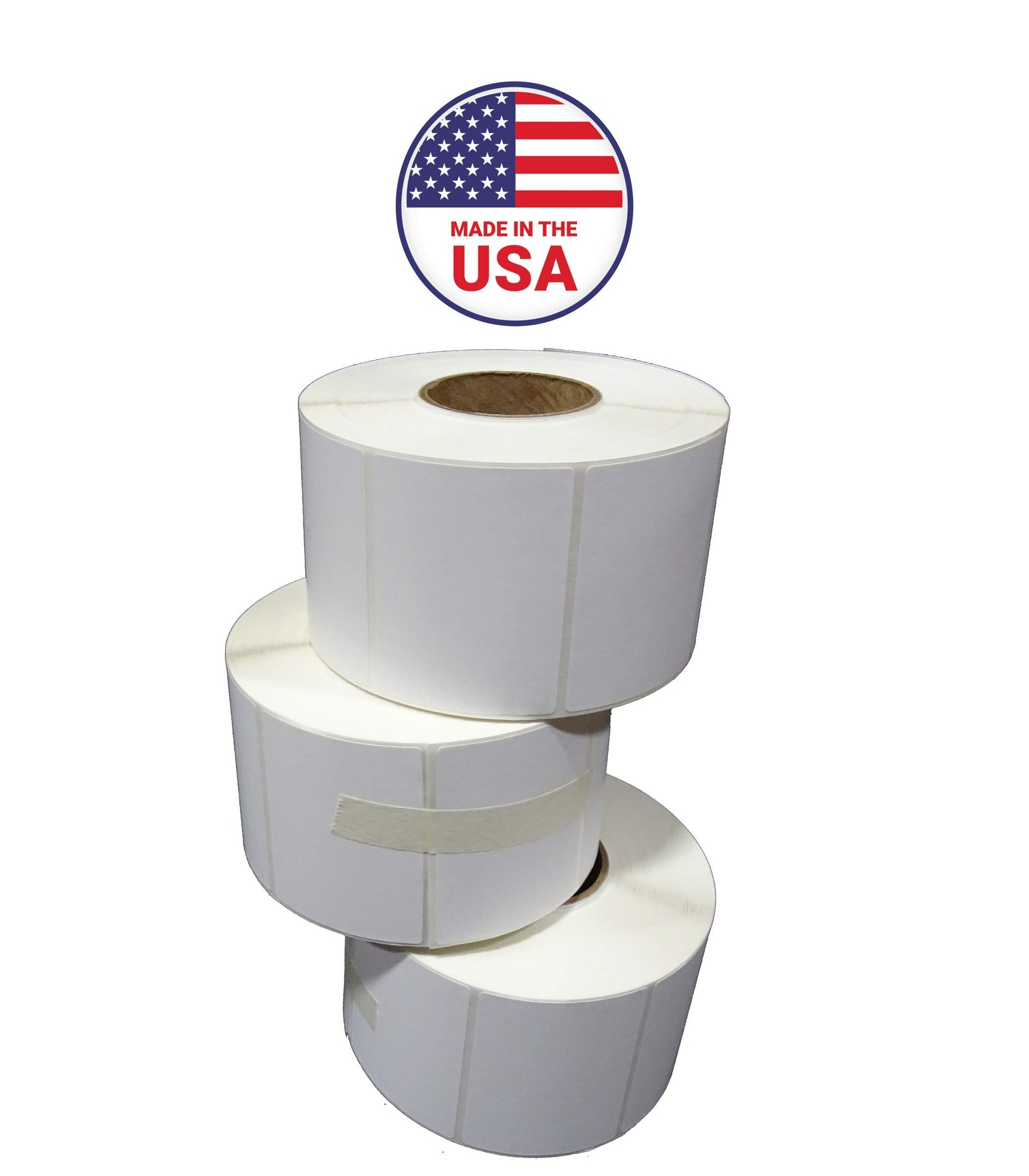 Bizerba, BL-6900B, Blank, UPC 58 x 43mm, 12 Rolls/Case, 1000 Labels/Roll