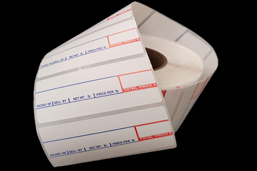 CAS Scale Label. All Made in USA. All Different Sizes (12 Rolls, #8000)