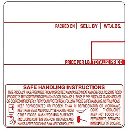 CAS Printing Scale Label Rolls/Made in USA