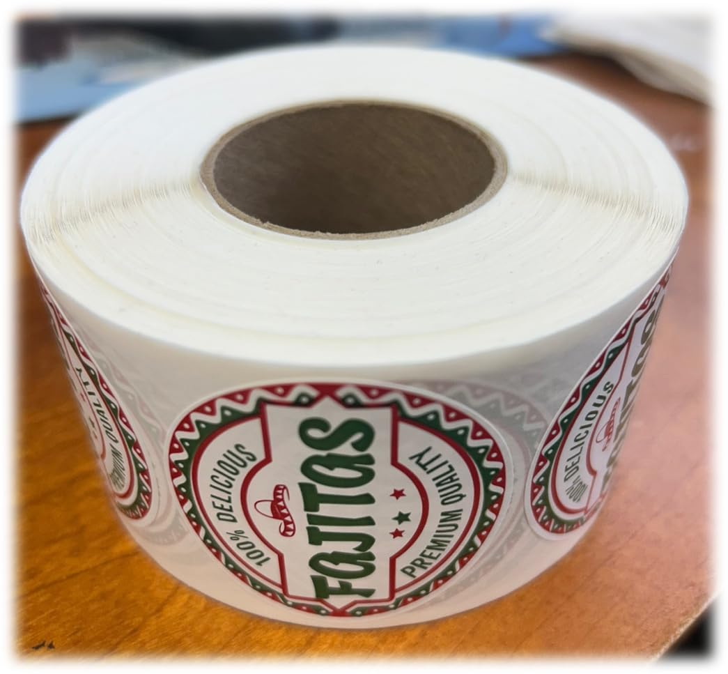 Specialty Label 1.75" Round 1000 Labels. Made in USA