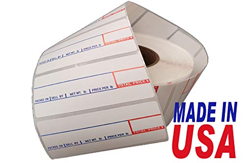 CAS Scale Label Made in USA