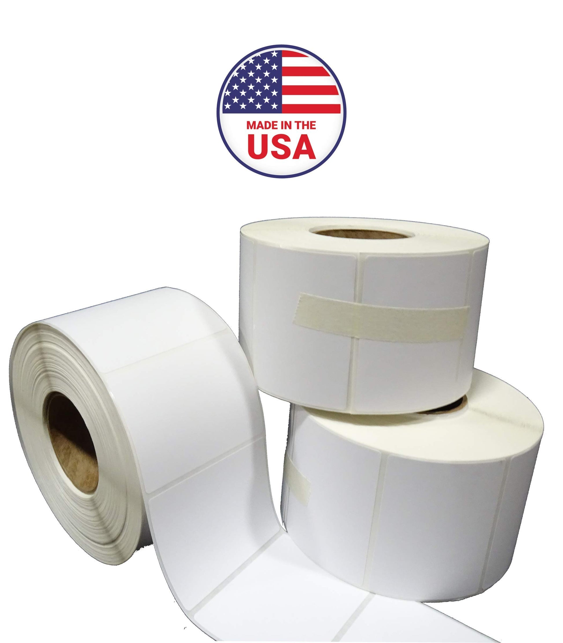 Bizerba, BL-6900B, Blank, UPC 58 x 43mm, 12 Rolls/Case, 1000 Labels/Roll