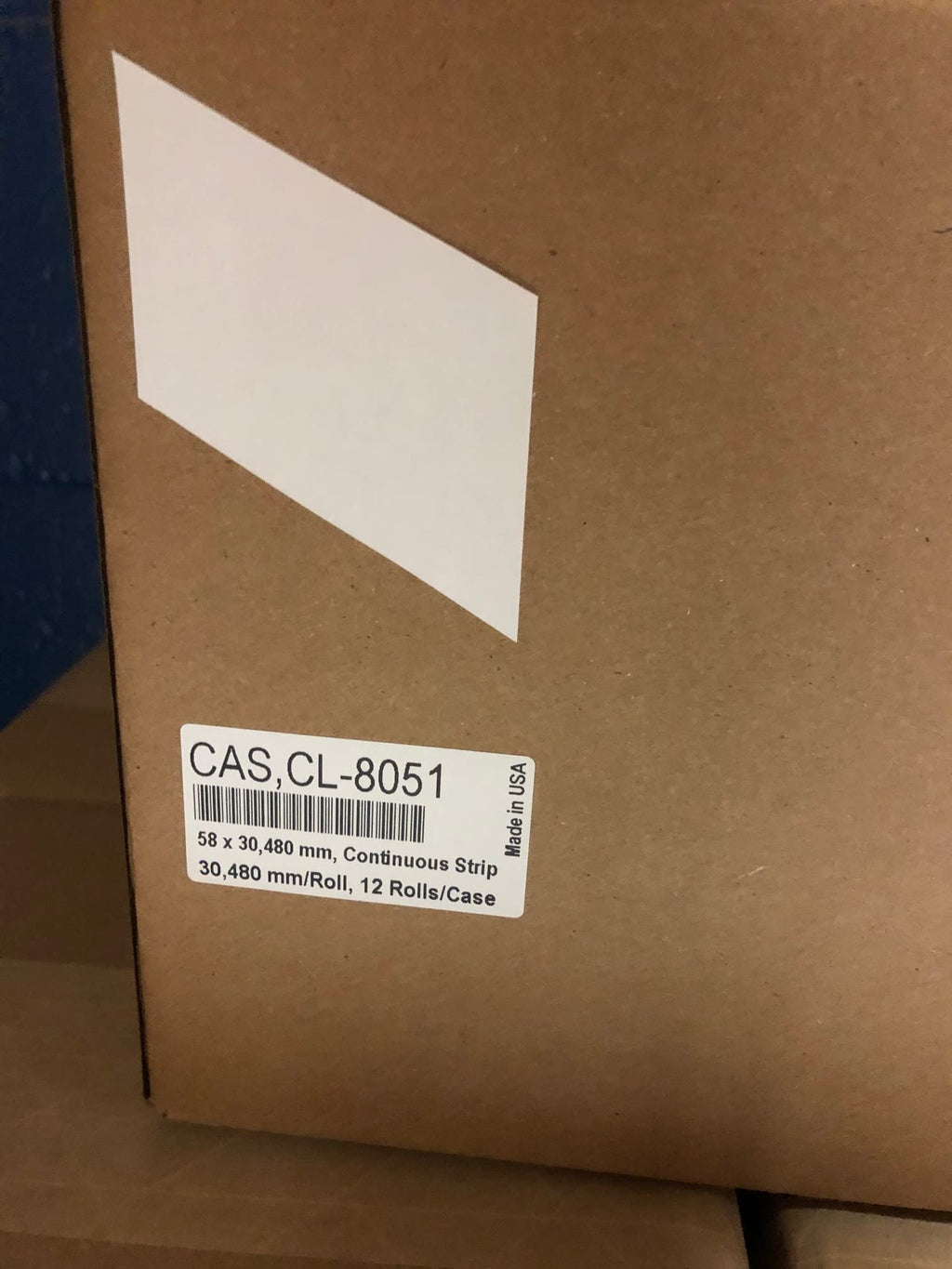 CAS Scale Label. All Made in USA. All Different Sizes (36 Rolls, #8051)