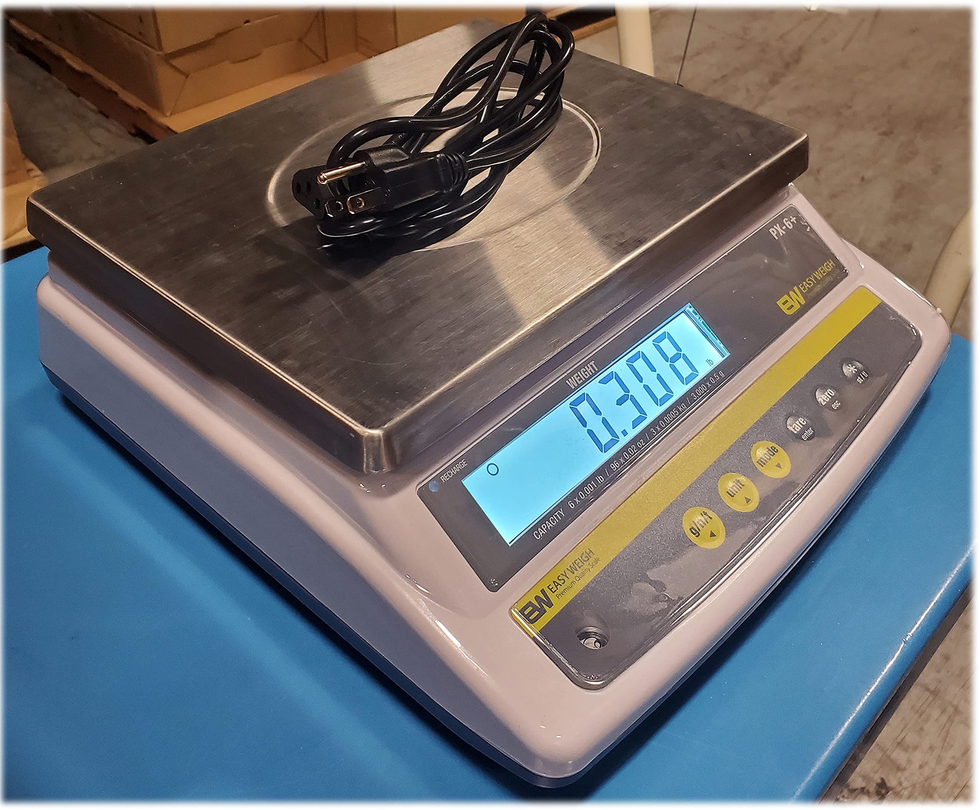 PX Series Portion Control Scale by Easy Weigh USA. Lb/Oz/Kg/g Switchable. NTEP Legal for Trade CC # 06-036