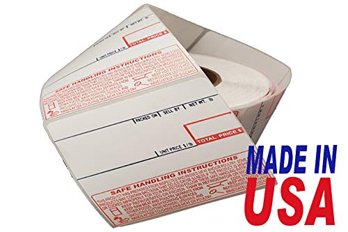 CAS Printing Scale Label Made in USA (8040-24R)