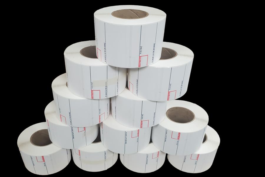 CAS Printing Scale Label Rolls/Made in USA