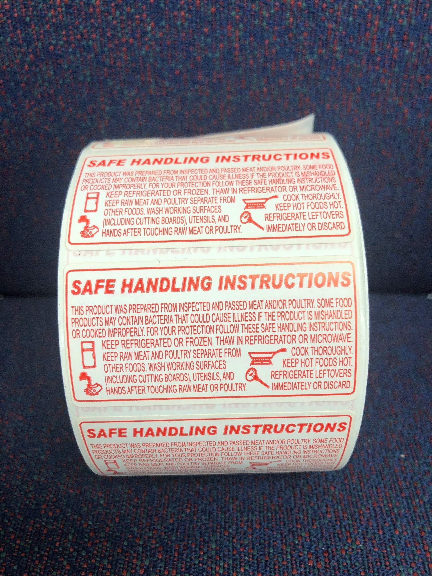 SAFE HANDLING LABELS