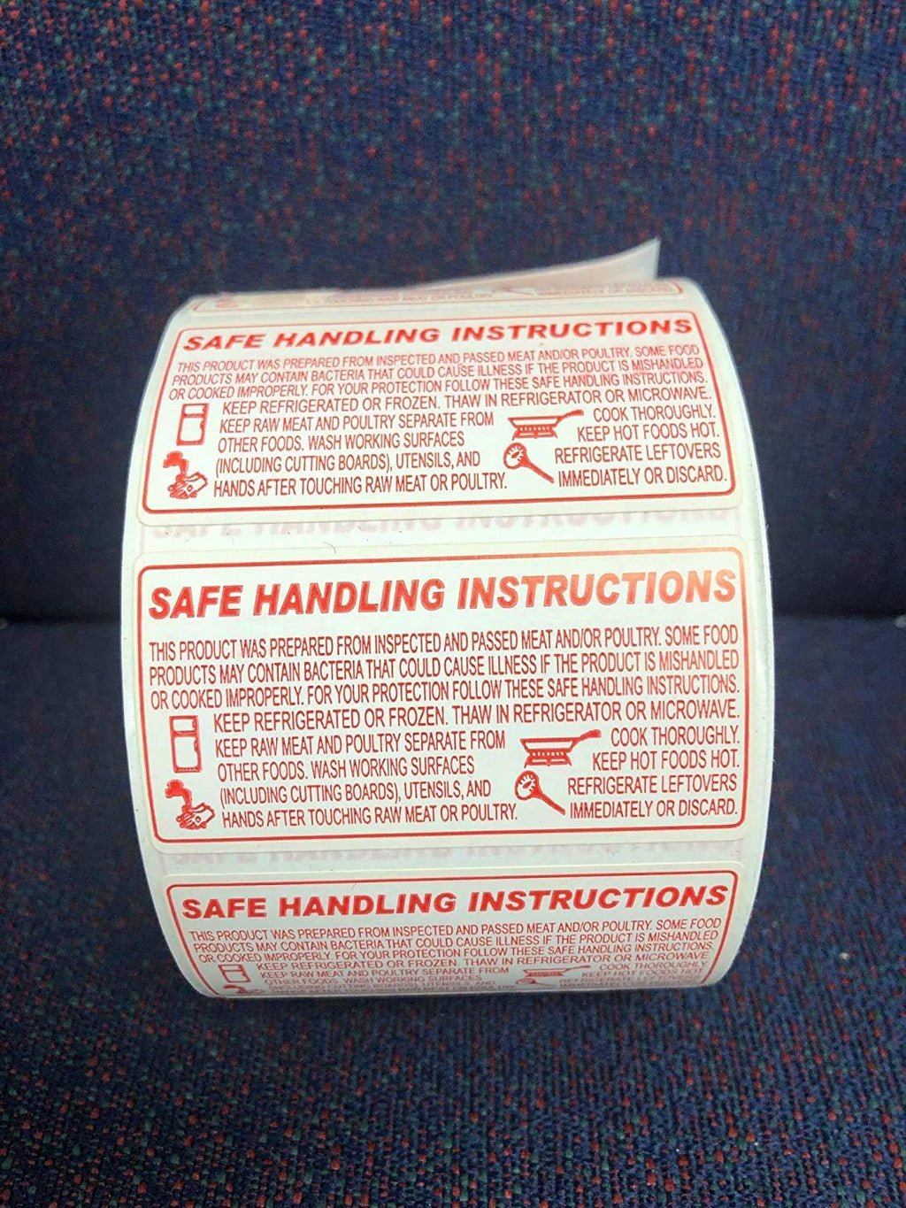 SAFE HANDLING LABELS