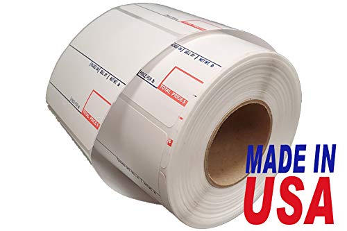 CAS Printing Scale Label Rolls/Made in USA