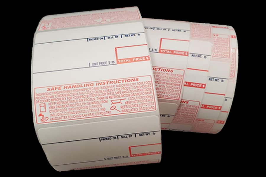 CAS Scale Label. All Made in USA. All Different Sizes (24 Rolls, #8040)
