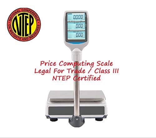 Price Computing Scale T-Scale ZTP Weighing Scale NTEP Legal for Trade Pole Display Type
