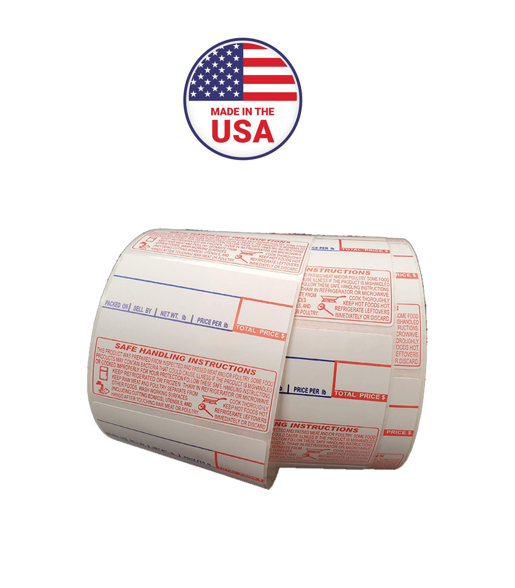 CAS 8030 Printing Scale Label, Non UPC 36 Rolls Per Case. Made in USA