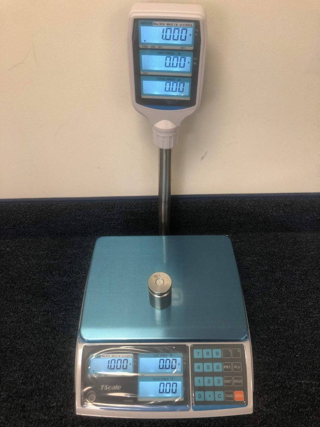 Price Computing Scale T-Scale ZTP Weighing from 0.002lbs up to 30lbs NTEP Legal for Trade Base Model