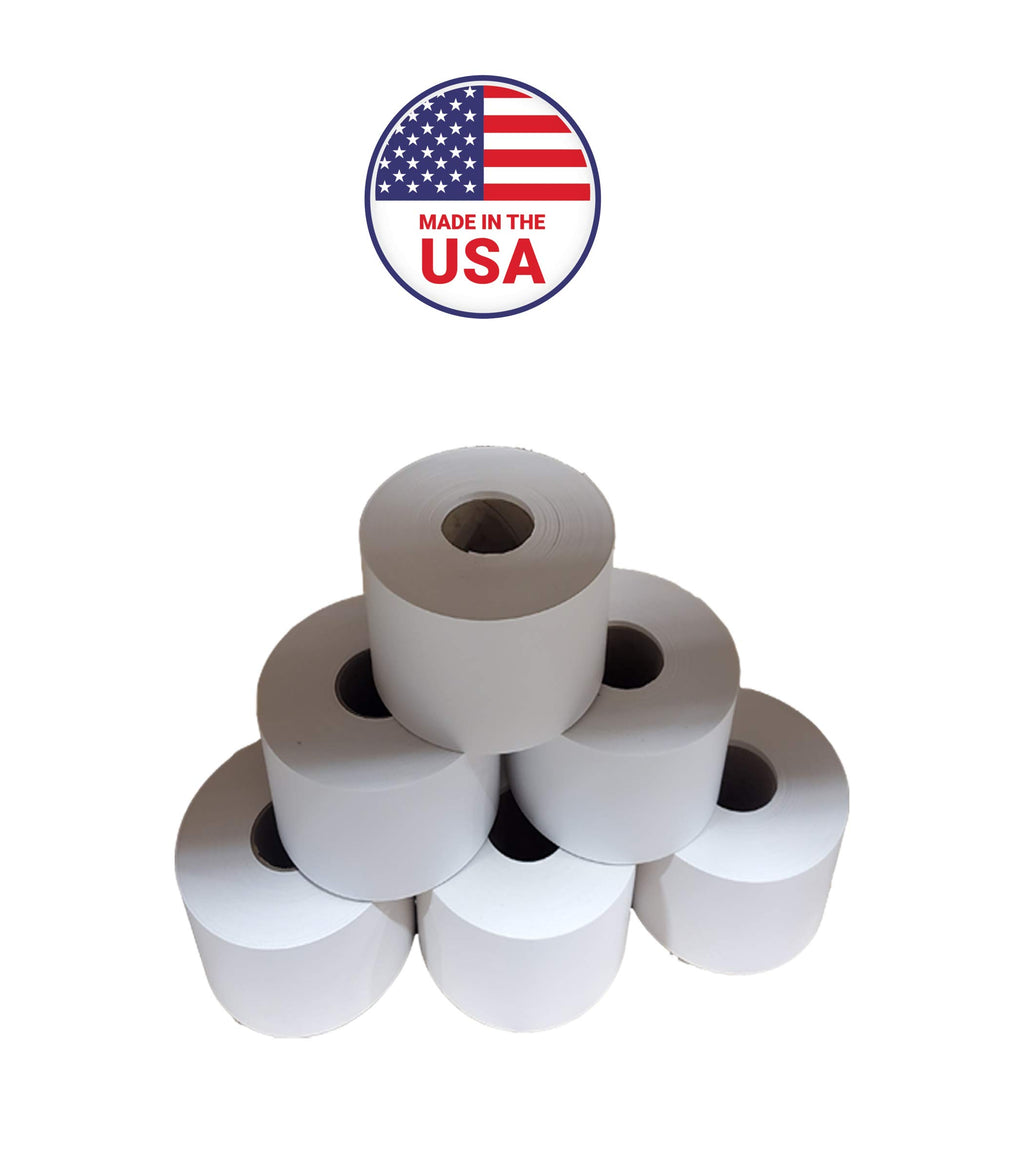 CAS #8050 Printing Scale Label, 63.5 mm x 64 mm (2.5" x 210') Continuous Strip(Blank)