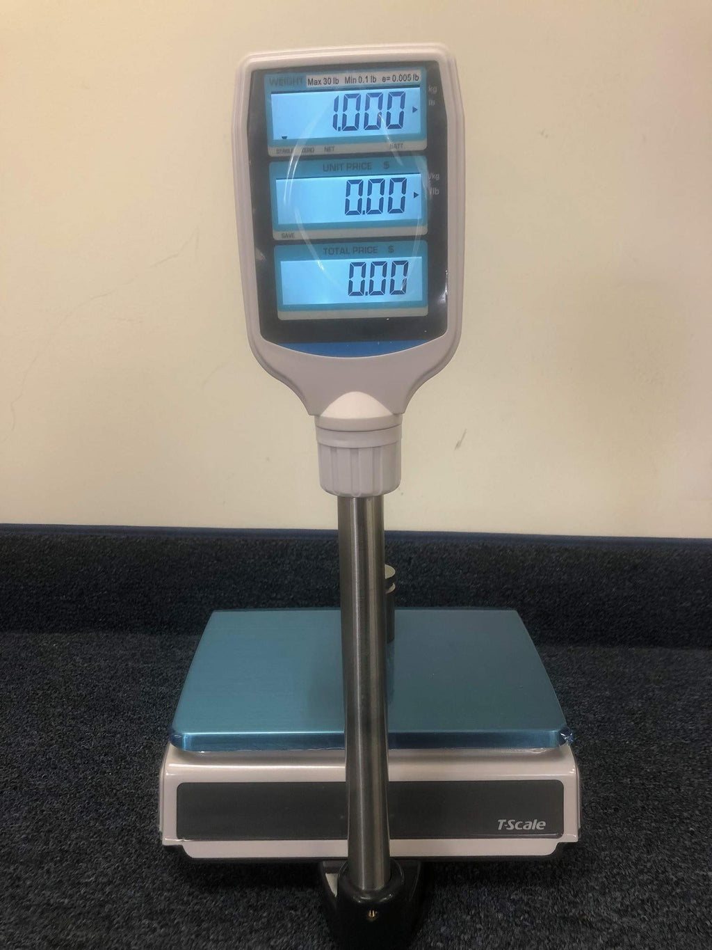 Price Computing Scale T-Scale ZTP Weighing from 0.002lbs up to 30lbs NTEP Legal for Trade Base Model