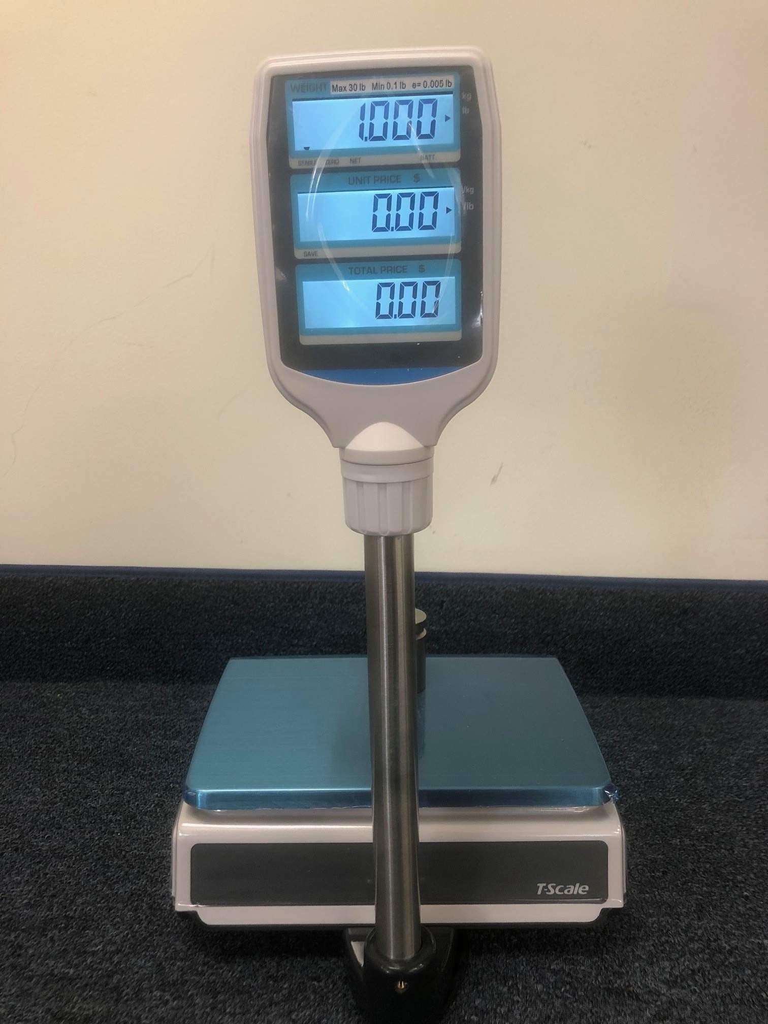 Price Computing Scale T-Scale ZTP Weighing from 0.002lbs up to 30lbs NTEP Legal for Trade Base Model