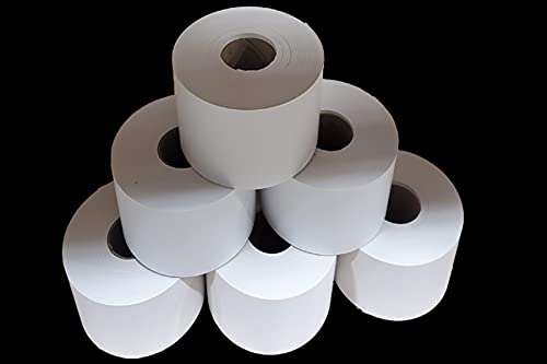 CAS #8050 Printing Scale Label, 63.5 mm x 64 mm (2.5" x 210') Continuous Strip(Blank) Made in USA