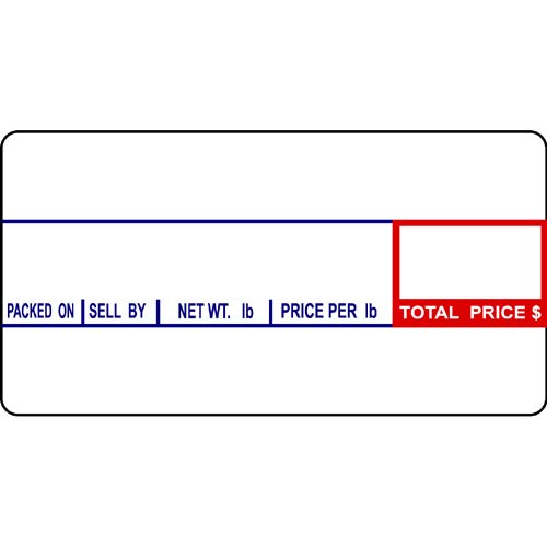 CAS Printing Scale Label Made in USA (8000-24R)