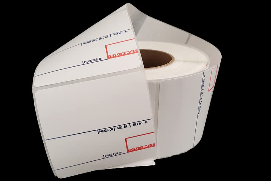 CAS Scale Label. All Made in USA. All Different Sizes (24 Rolls, #8020)