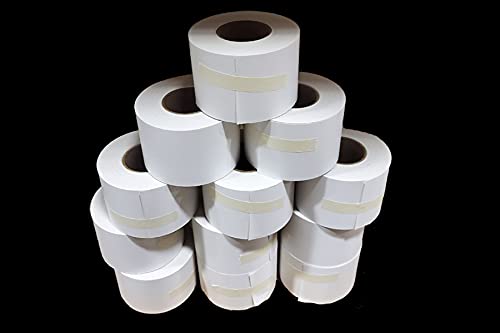 CAS #8050 Printing Scale Label, 63.5 mm x 64 mm (2.5" x 210') Continuous Strip(Blank) Made in USA