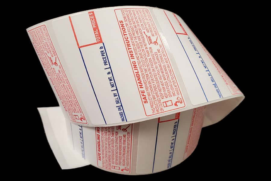 CAS Scale Label. All Made in USA. All Different Sizes (36 Rolls, #8030)