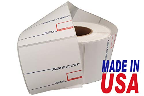 CAS Printing Scale Label Rolls/Made in USA