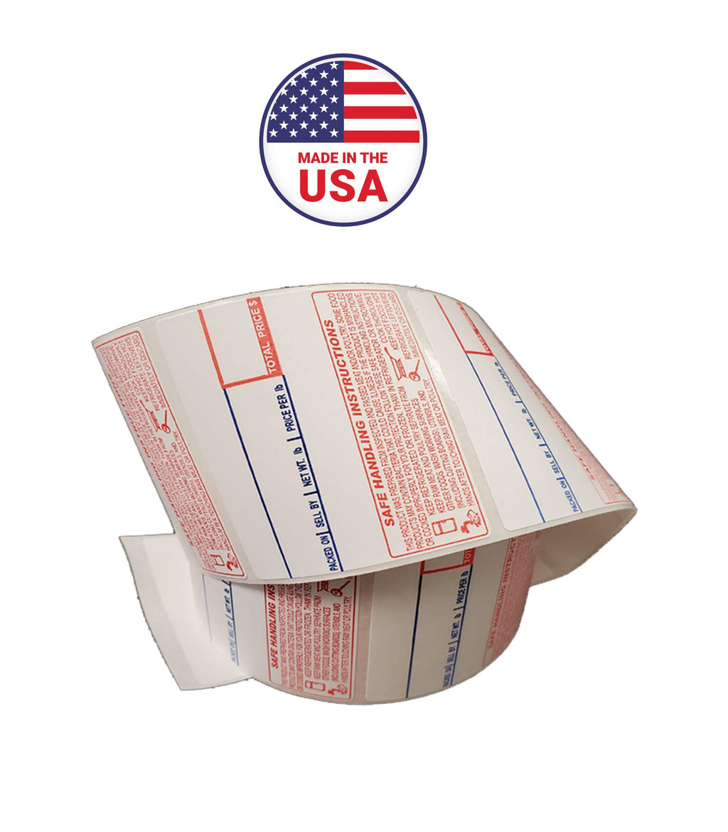 CAS 8030 Printing Scale Label, Non UPC 36 Rolls Per Case. Made in USA