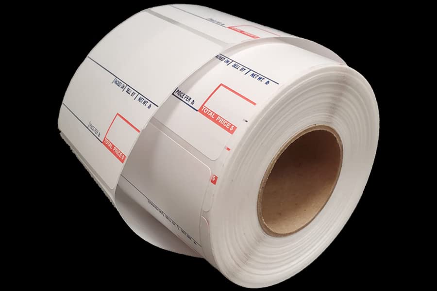 CAS Scale Label. All Made in USA. All Different Sizes (12 Rolls, #8020)