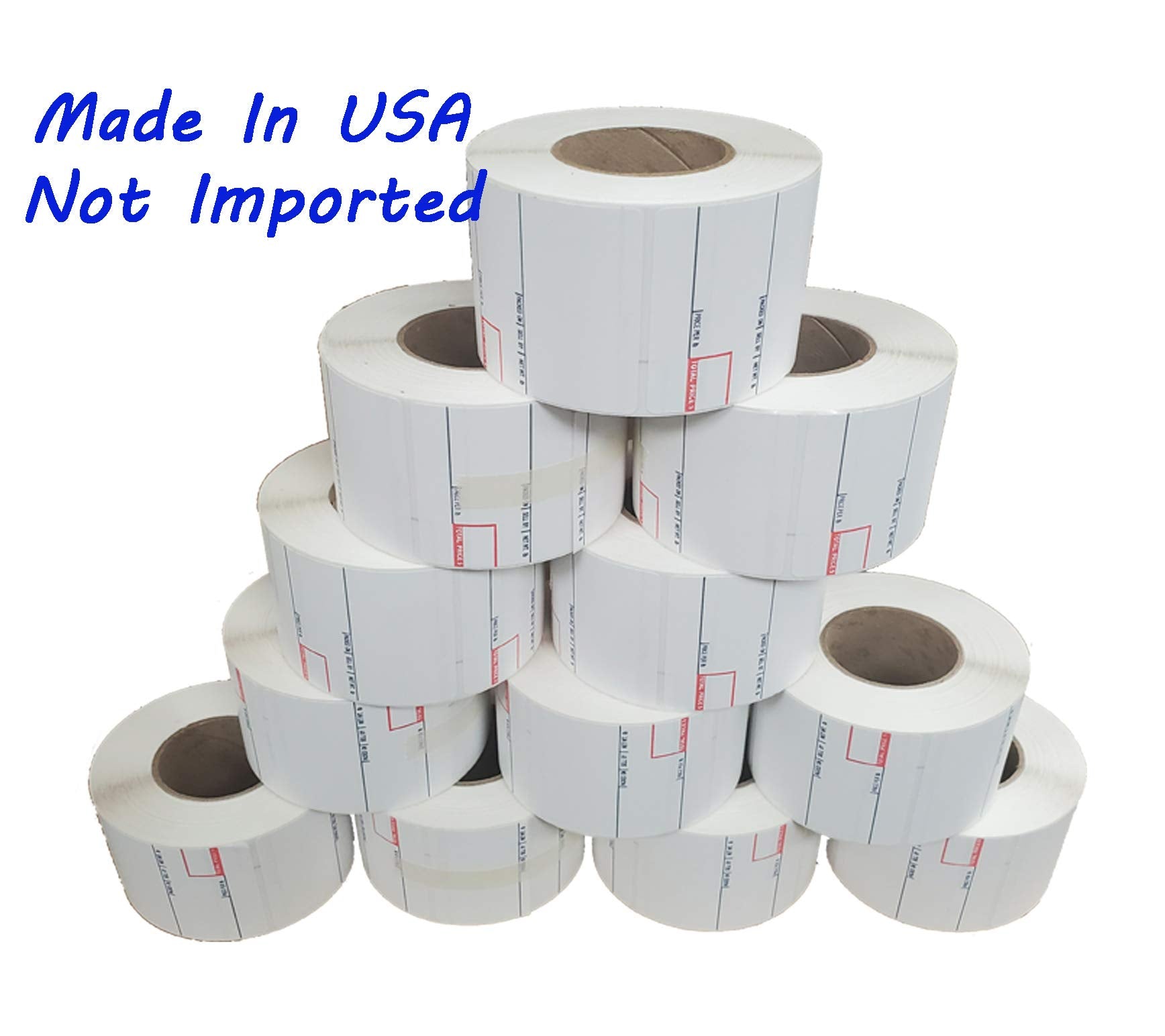 CAS Printing Scale Label Rolls/Made in USA