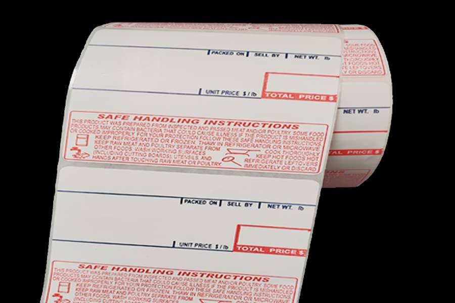 CAS Scale Label. All Made in USA. All Different Sizes (24 Rolls, #8040)
